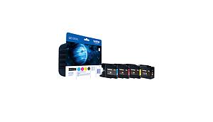 Brother LC-1280XL Value Blister - Contains 1x BK,C,M,Y SUI BR