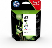 HP 62 INKTCARTRIDGE 2-PACK