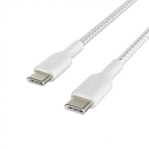 BELKIN Braided C-C 2.0 1M WHT