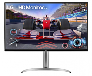 LG 32UQ750P-W.AEU 32inch 4K (3840 x 2160) monitor, 144 Hz, 4ms, 2x HDMI, 1x DisplayPort, AMD FreeSync
