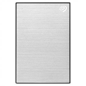  SEAGATE One Touch 2TB External HDD with Password Protection Silver