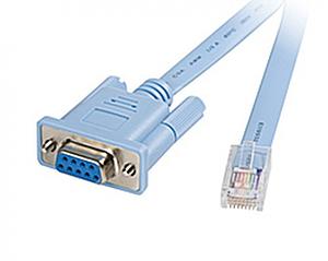 Console Cable 6ft with RJ45 and DB9F