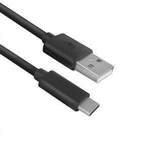 ACT USB 2.0 aansluitkabel cable C male - A male 1 meter, Zip Bag