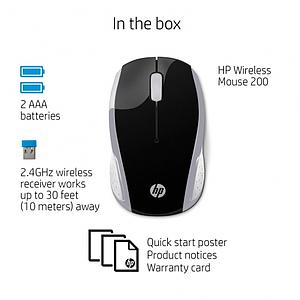 HP Wireless Mouse 200 Pike Silver