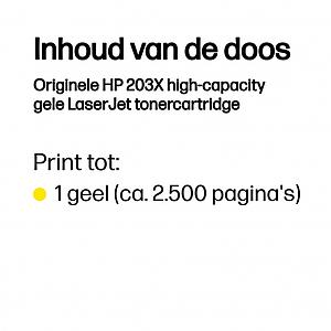 HP 203X INKTCARTRIDGE GEEL