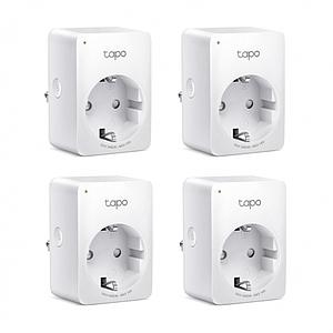 Mini Smart Wi-Fi Plug with Energy Monitoring, Alexa & Google assistant supported (4-Pack) (LU/NL)
