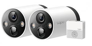 TP-LINK Tapo C420S2 Smart Wire-Free Security Camera System, 2 Camera System