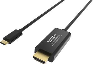 VISION Professional installation-grade USB-C to HDMI cable 147 VN