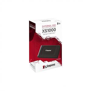 KINGSTON XS1000 2TB SSD Pocket-Sized USB 3.2 Gen 2 External Solid State Drive Up to 1050MB/s