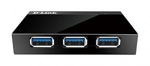 D-Link DUB 1340 - Hub - 4 x SuperSpeed USB 3.0 - desktop - for D-Link DUB-1310