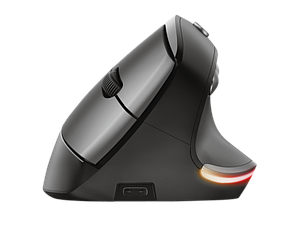 TRUST BAYO+ ERGONOMIC WIRELESS MOUSE BLK