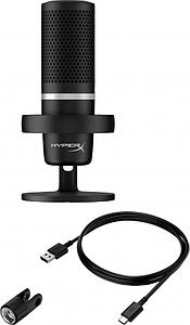 HyperX DuoCast  RGB USB Condenser Microphone for PC, PS5, PS4, Mac,