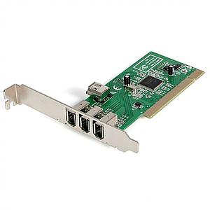 3 Port PCI 1394a FireWire Adapter Card PCI1394MP
