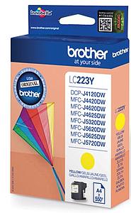 BROTHER LC-223 ink cartridge yellow standard capacity 550 pages 1-pack blister without alarm