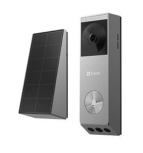 EZVIZ EP3x Pro Dual Lens Battery-Powered Video Doorbell & Solar Panel