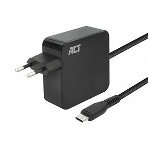 ACT USB-C laptop wall charger 65W with Power Delivery profiles