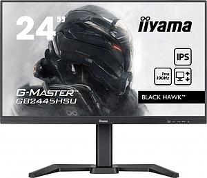 IIYAMA 24 inch WIDE LCD  G-Master Black Hawk  1920 x 1080  IPS panel  Adaptive Sync   USB-Hub(2xOut v2.0)  Pivot   300 cd/m2