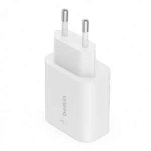BELKIN 25W PD PPS WALL CHARGER WHITE