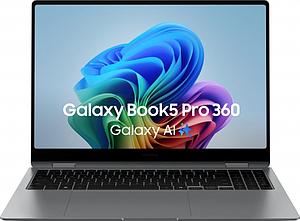 Samsung Galaxy Book 5 360 15,6inch Full HD AMOLED TOUCH, Intel Core Ultra 5 226V,16GB, 512GB NCMe PCIe SSD, W11, Zwart