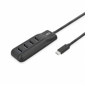 ACT USB-C HUB 3.0, 4 PORT USB-A