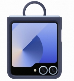 Samsung Silicone Case + ring Flip6 Navy