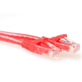 ACT Rode 5 meter U/UTP CAT6 patchkabel snagless met RJ45 connectoren