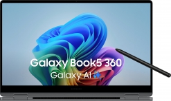 Samsung Galaxy Book 5 360 15,6inch Full HD AMOLED TOUCH , Intel Core Ultra 7 256V,16GB, 512GB NCMe PCIe SSD, W11, Donker Zilver