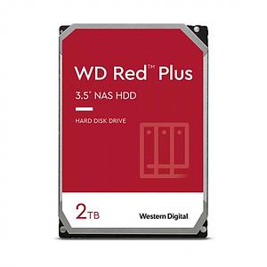 WD Red Plus 2TB SATA 6Gb/s 3.5inch Rpm5400 128MB cache Internal HDD Bulk