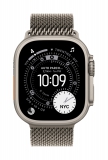 49mm Natural Titanium Milanese Loop Medium