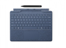 MICROSOFT SURFACE PRO KEYBOARD WITH SLIM PEN SOFT COVER FRENCH SAPPHIRE BELGIUM WITH COPILOT KEY