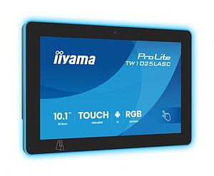IIYAMA 10.1inch RGB LED-Lightbar Panel-PC with Android 13+GMS SOC Quad-core RK3568 4GB Storage 32GB PCAP 10-Points Touch