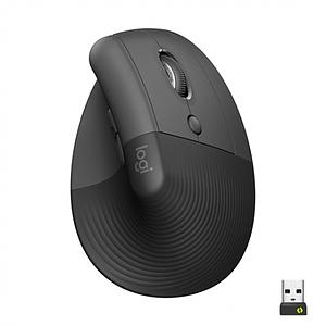 LOGITECH LIFT Right Vertical Ergonomic Mouse - GRAPHITE / BLACK - EMEA